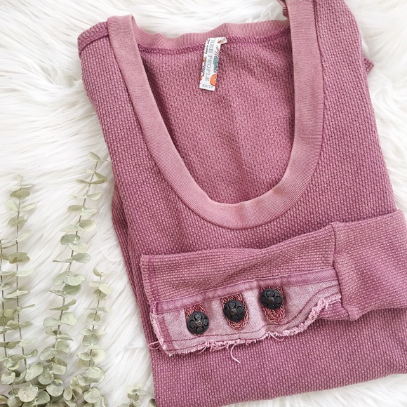 Free People Tops - free people - motor cuff thermal